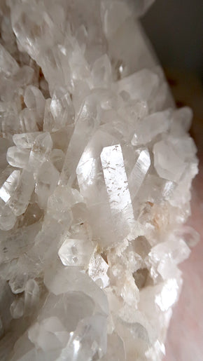 Large Clear Quartz Cluster