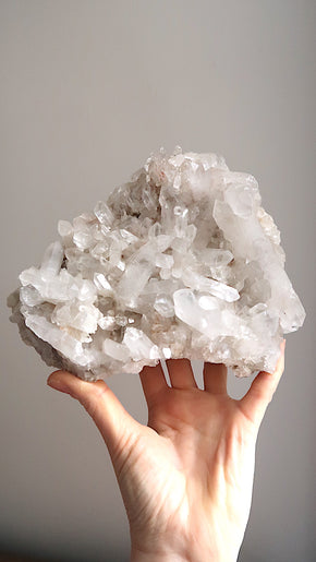 Large Clear Quartz Cluster