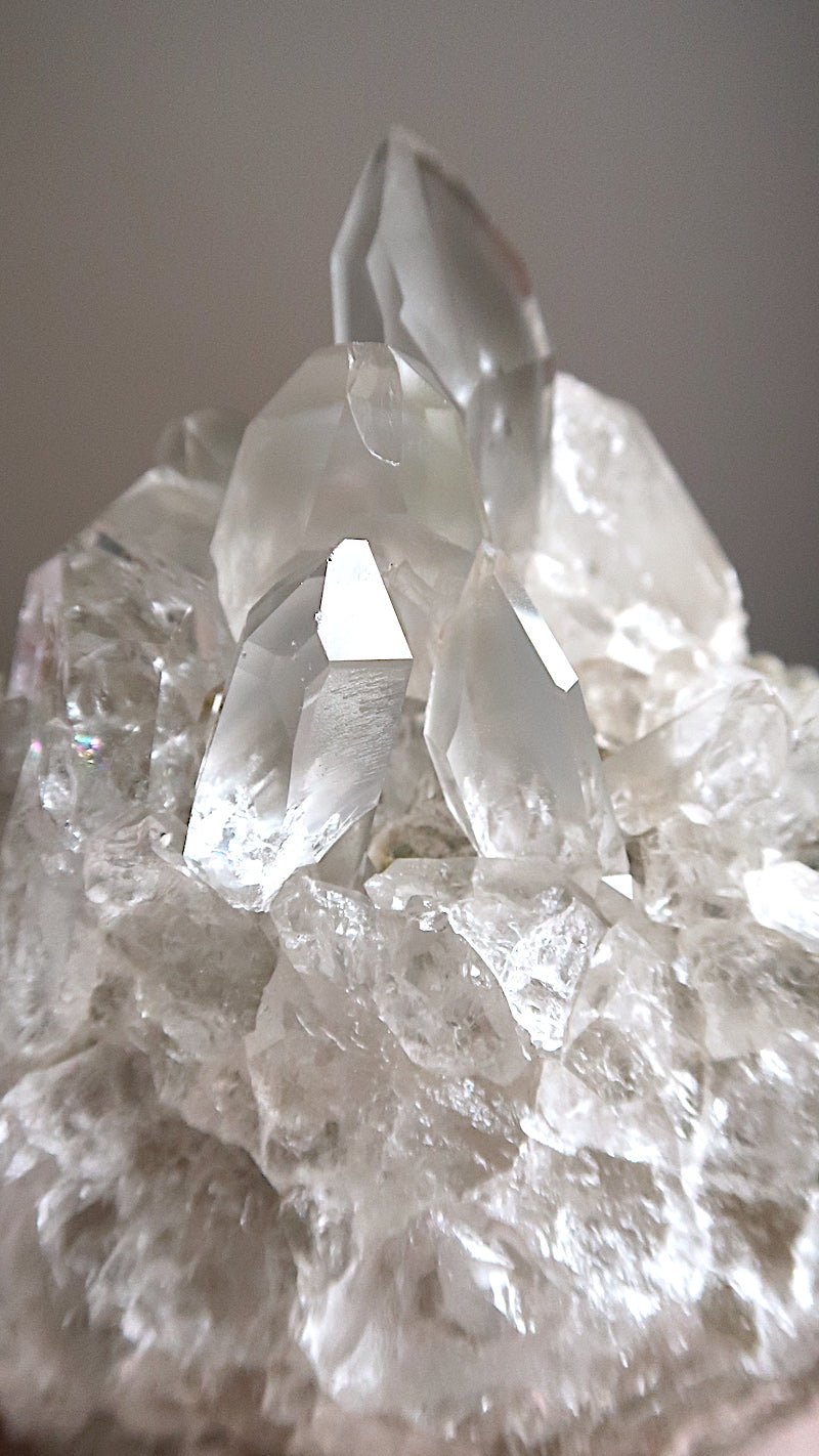 Large Clear Quartz Cluster