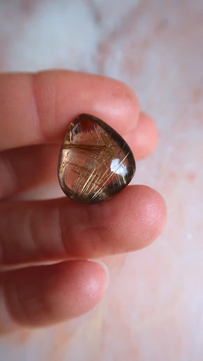 Smokey Golden Rutile Quartz