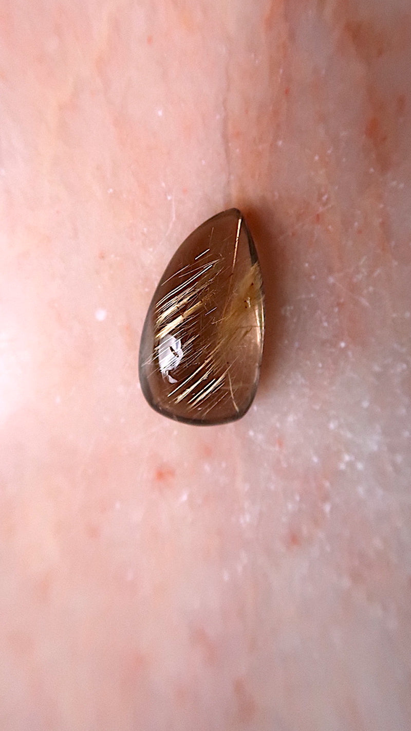 Smokey Golden Rutile Quartz