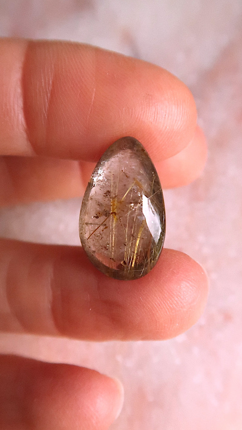 Smokey Golden Rutile Quartz