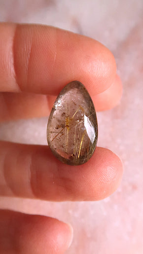 Smokey Golden Rutile Quartz