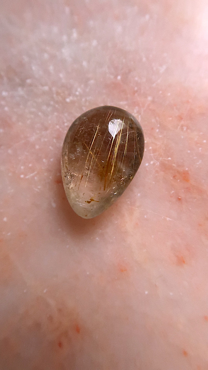 Smokey Golden Rutile Quartz
