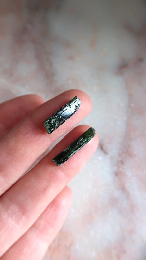 Small Raw Diopside Crystals