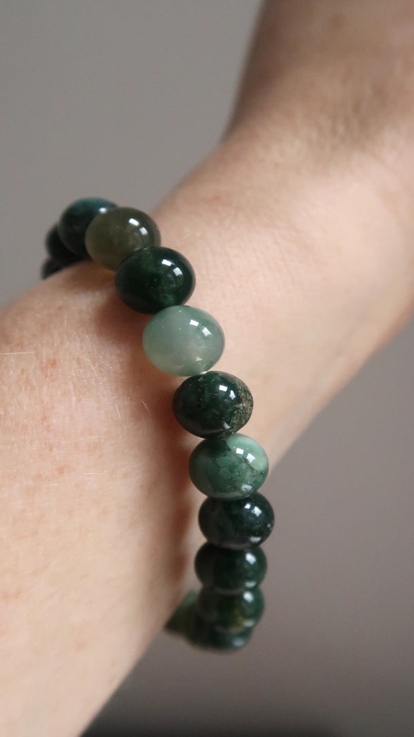 Moss Agate Bracelet