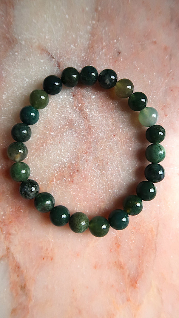 Moss Agate Bracelet
