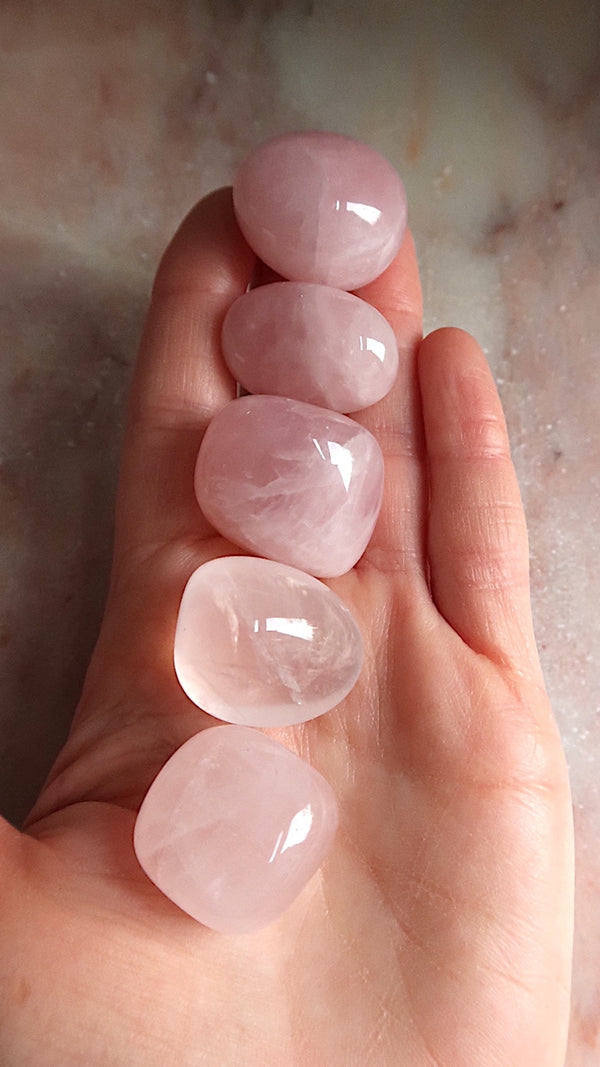 Rose Quartz Tumbles
