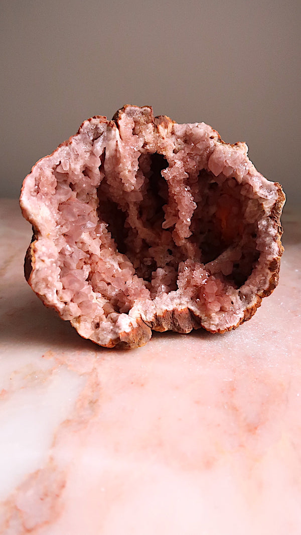 Large Pink Amethyst Cave