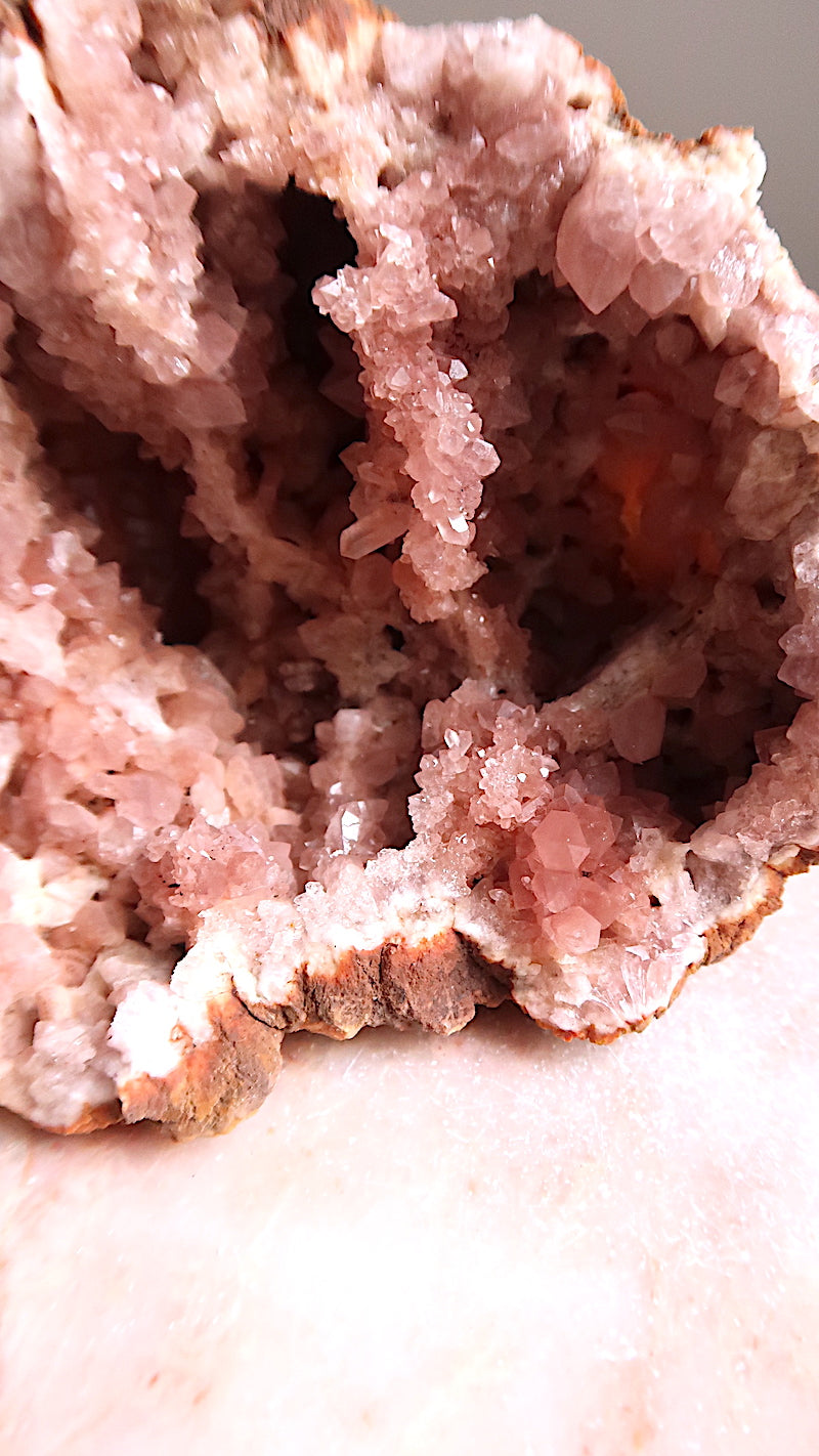 Large Pink Amethyst Cave