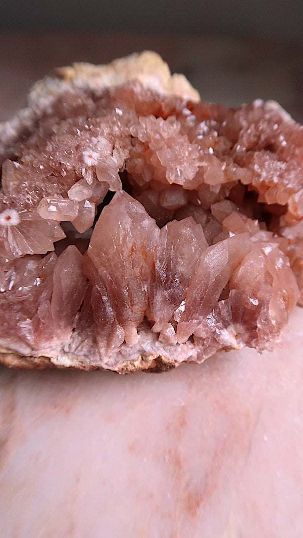 Large Pink Amethyst Cluster