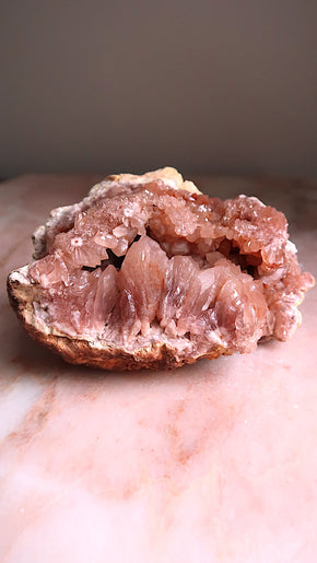 Large Pink Amethyst Cluster