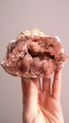 Large Pink Amethyst Cluster