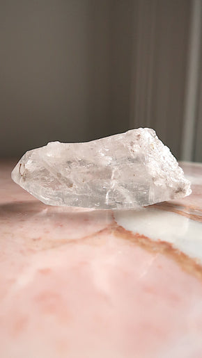 Clear Quartz With Self-Healing