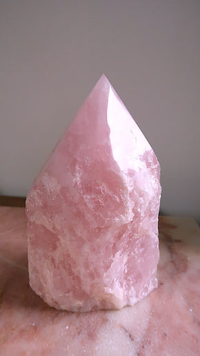 Extra Large Rose Quartz Point