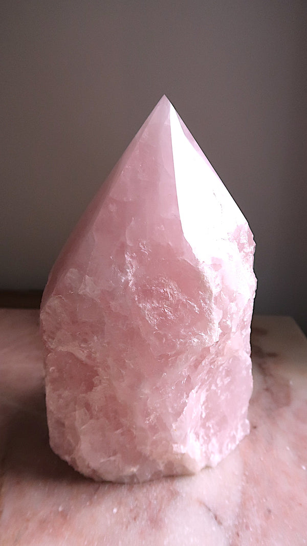 Extra Large Rose Quartz Point