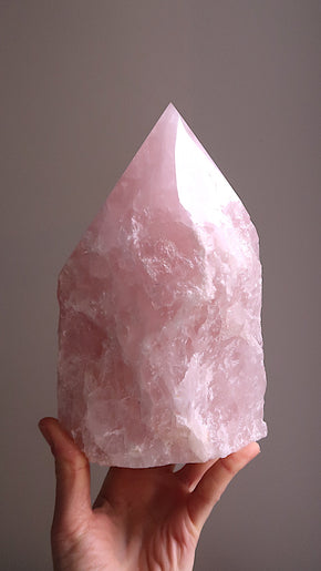 Extra Large Rose Quartz Point
