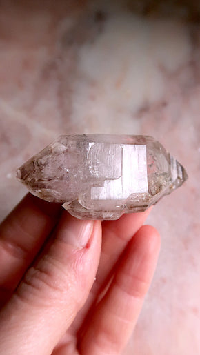 Brandberg Amethyst point (double termination)