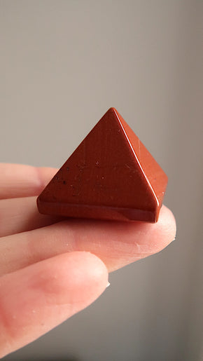 Red Jasper Pyramid