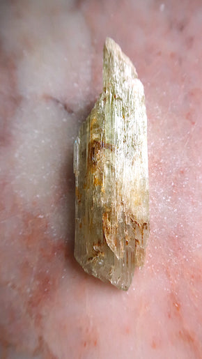 Premium Green Hiddenite (with rainbows)
