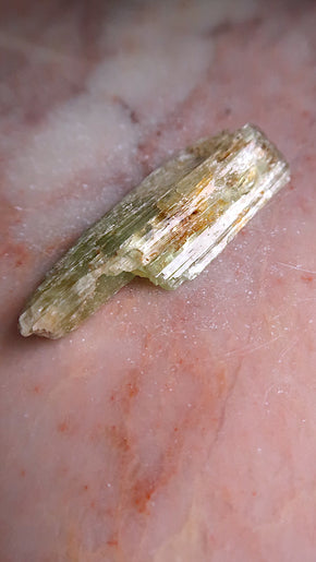 Premium Green Hiddenite (with rainbows)