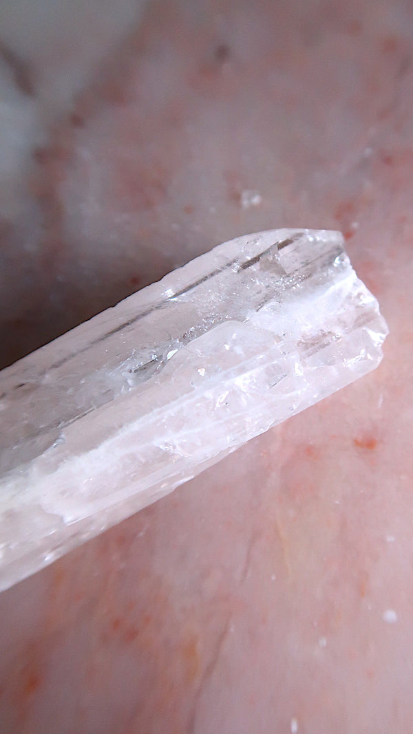 Raw Pink Danburite