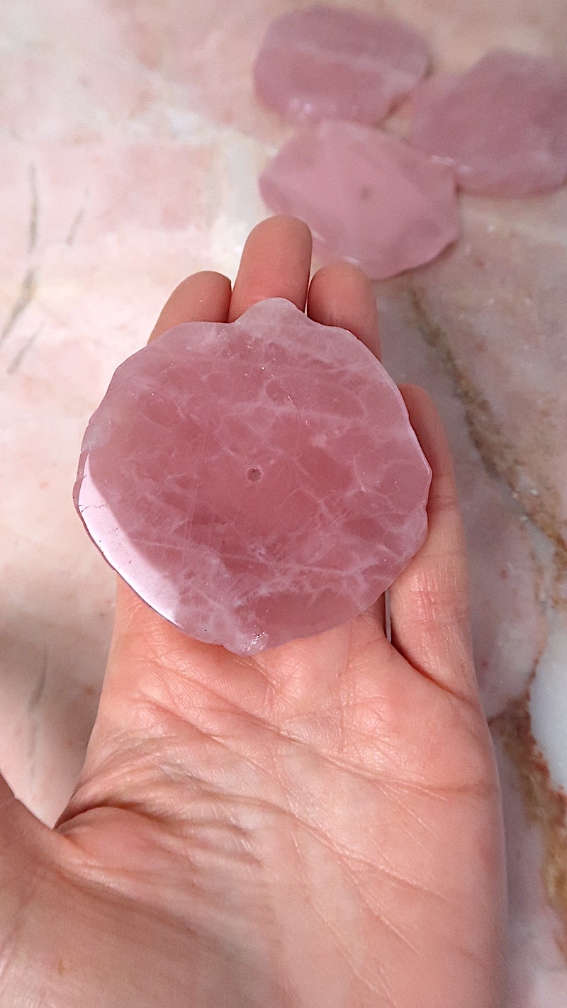 Rose Quartz Incense Holder