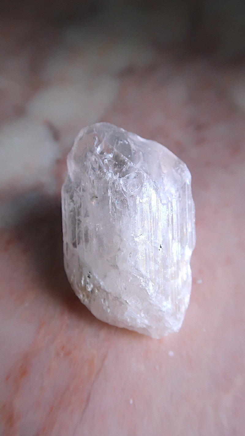 Raw Pink Danburite