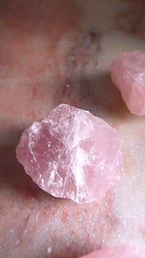 Raw Rose Quartz