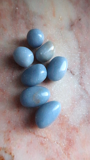 Angelite Tumbles