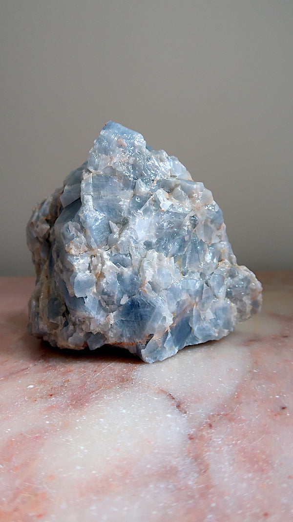 Large Blue Calcite