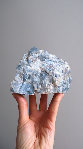 Large Blue Calcite