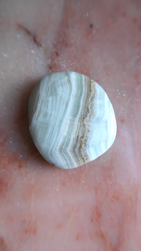 Hemimorphite Palm Stones