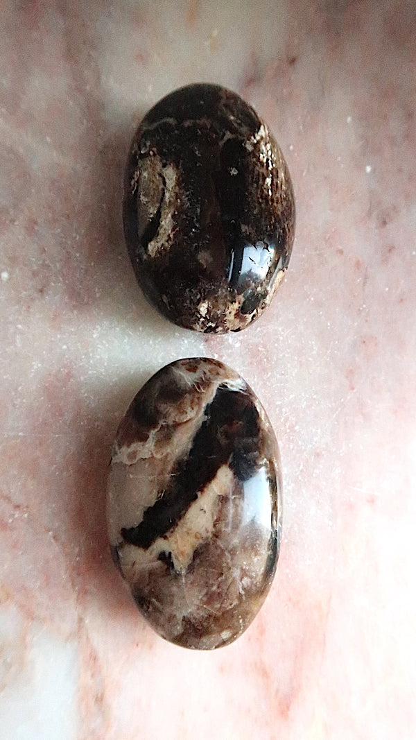 Brown Opal (part raw/polished)