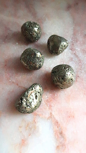 Pyrite Tumbles