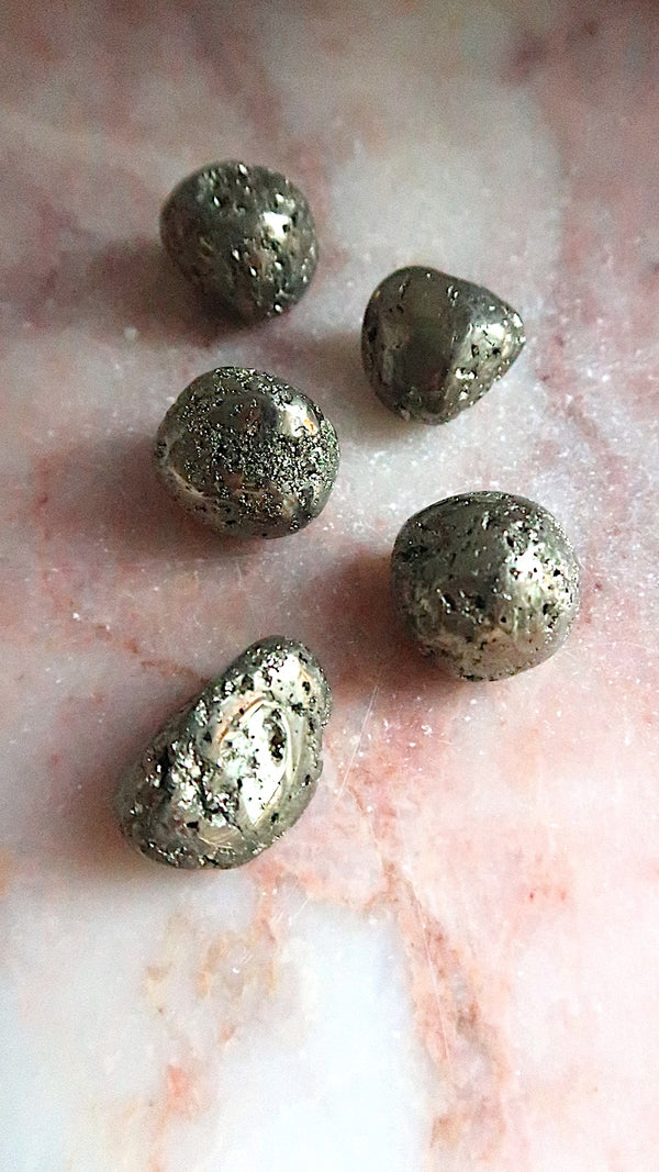 Pyrite Tumbles