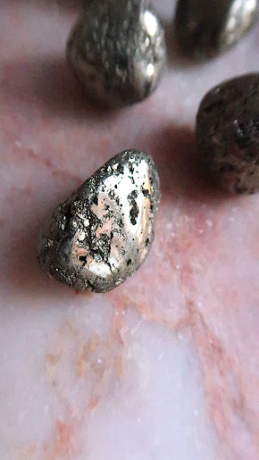 Pyrite Tumbles