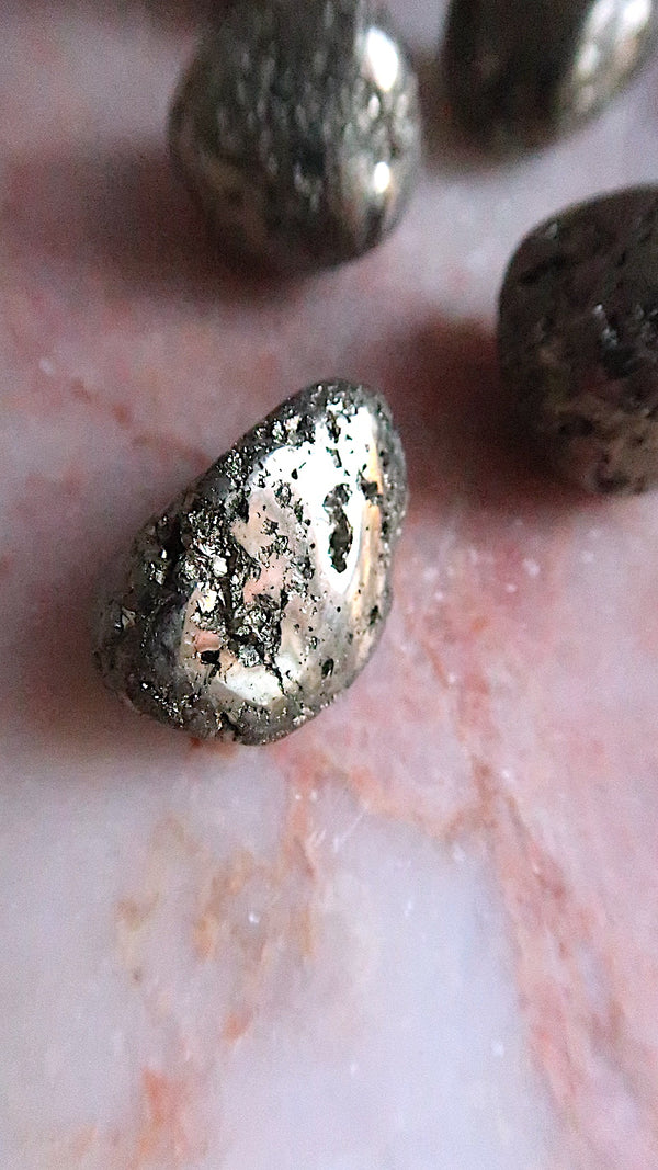 Pyrite Tumbles