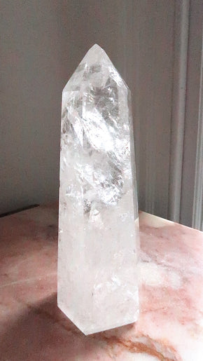 XL Premium Clear Quartz Point