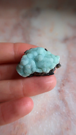 Small British Blue Aragonite