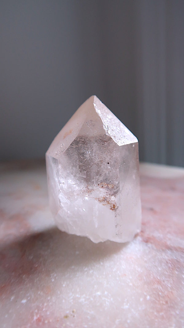 Pink Lithium Quartz Point