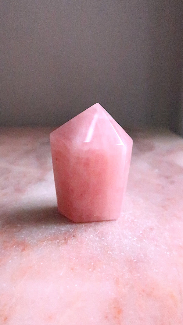 Rose Quartz - very pink