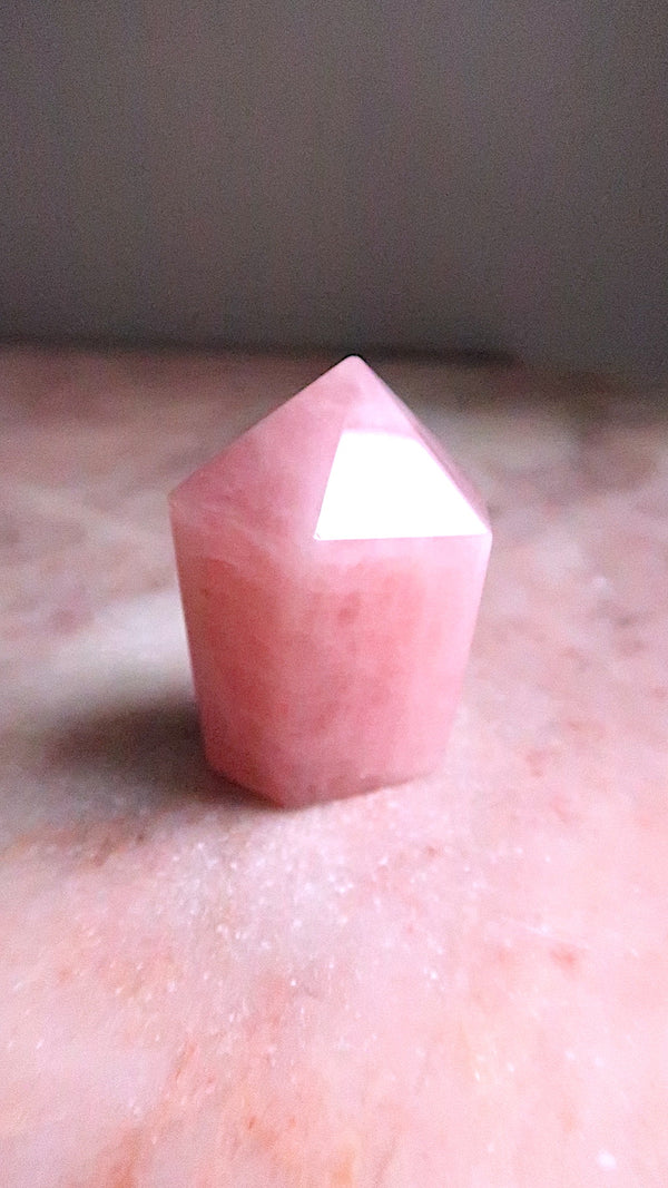 Rose Quartz - very pink