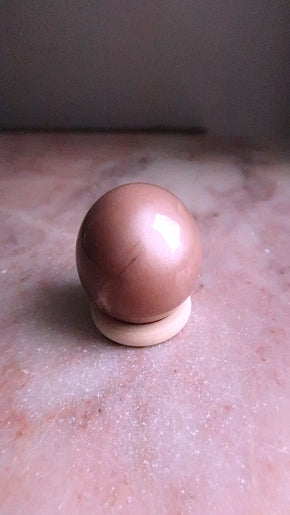 Pink Moonstone Sphere