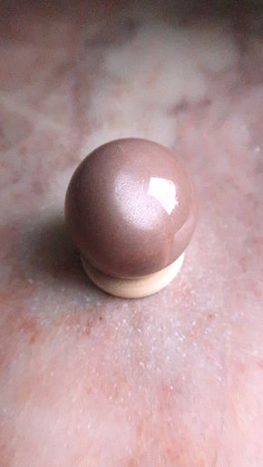 Pink Moonstone Sphere