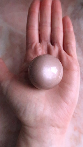 Pink Moonstone Sphere