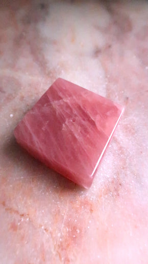 Deep Pink Rose Quartz Incense Holder
