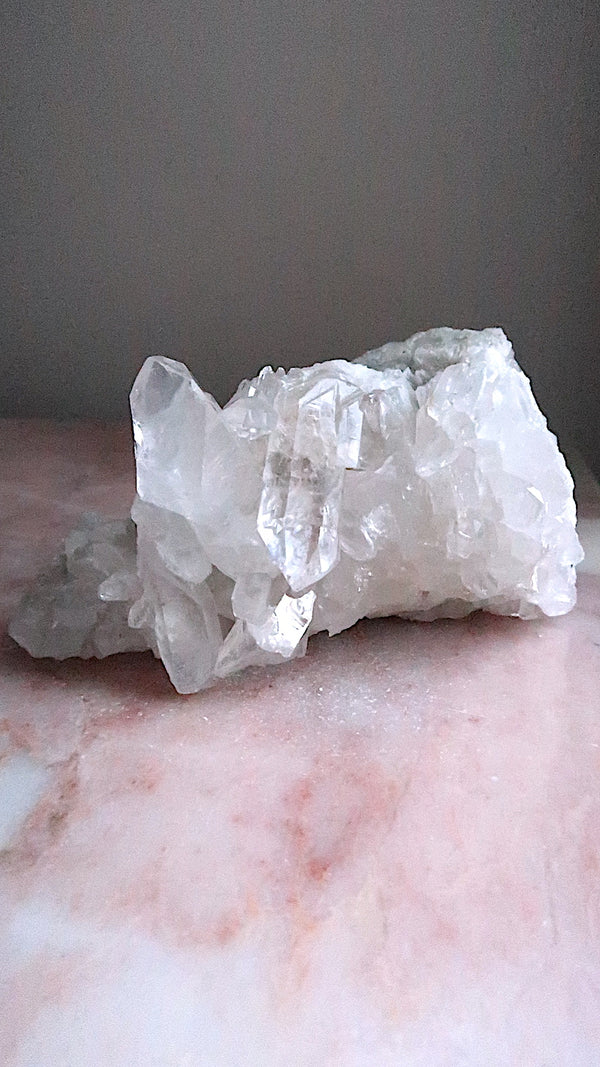 Large Clear Quartz Cluster