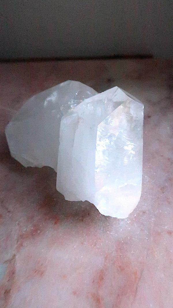 Large Clear Quartz Point Cluster