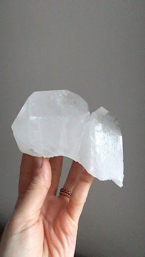 Large Clear Quartz Point Cluster